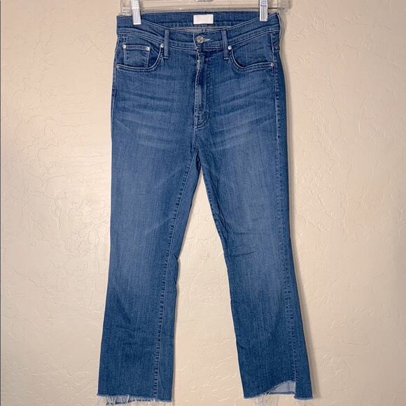 Mother insider crop step fray jeans in I’ve got you size 27. - Picture 1 of 11